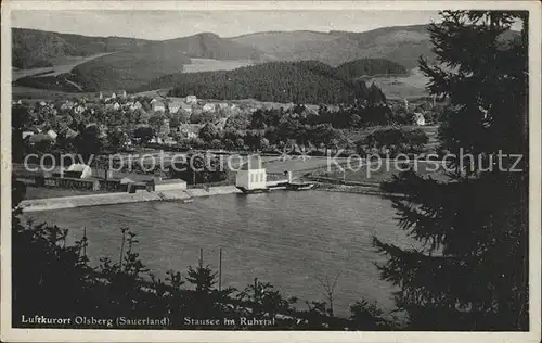 Olsberg Sauerland Stausee im Ruhrtal Kat. Olsberg