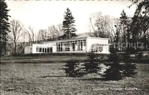 Schieder Kurhalle Kat. Schieder Schwalenberg