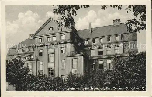 Colditz Landesheilstaetten Zschadrass Kat. Colditz