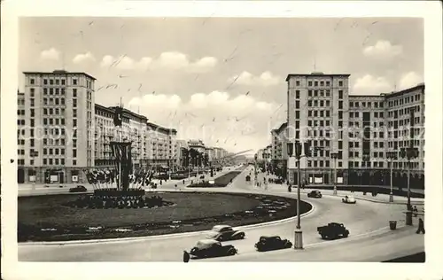 Berlin Stalinallee Strausberger Platz Kat. Berlin