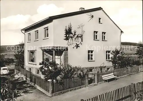 Rotensee Gasthaus Sonnenblick Kat. Hauneck