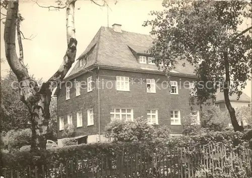 Schmiedefeld Rennsteig FDJ Erholungsheim Fritz Dressel Kat. Schmiedefeld Rennsteig