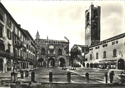 Bergamo Piazza Vecchia Kat. Bergamo