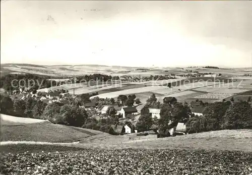 Thierfeld Panorama Kat. Hartenstein Zwickau