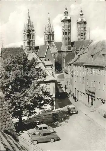 Naumburg Saale Steinweg Dorfpartie Kirchen Kat. Naumburg