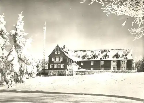 Klingenthal Vogtland Jugendherberge Kat. Klingenthal Sachsen