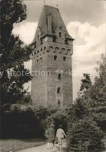 Tangermuende Kapitelturm auf dem Burgberg Kat. Tangermuende