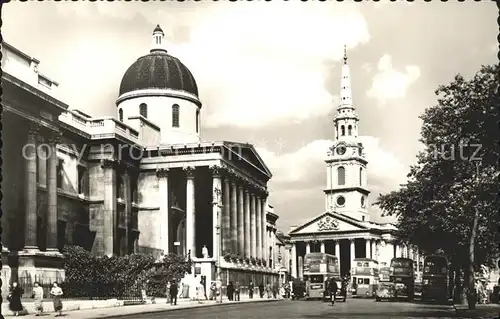 London The National Gallery and St Martin in the Fields Kat. City of London