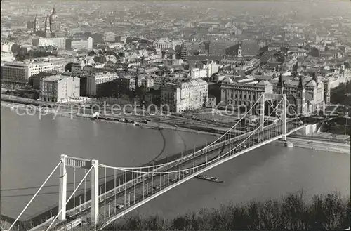 Budapest Elisabethbruecke Kat. Budapest