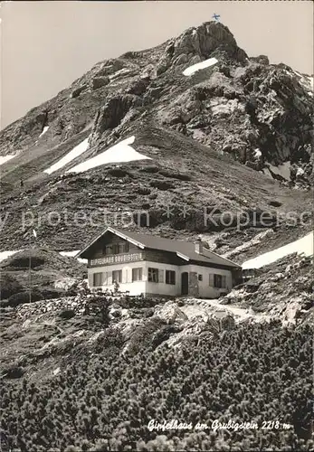 Lermoos Tirol Gipfelhaus Grubigstein Kat. Lermoos