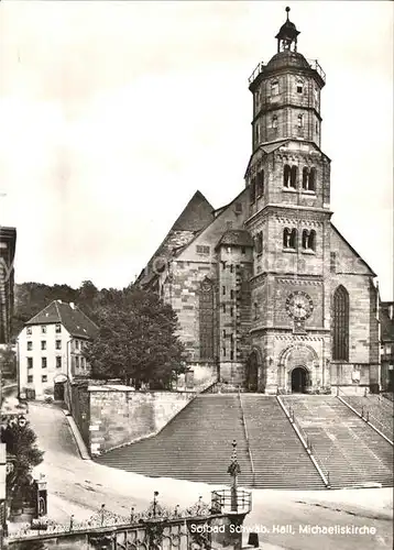 Schwaebisch Hall Michaeliskirche Kat. Schwaebisch Hall