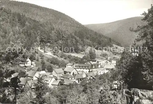 Rohrbach Rudolstadt Ortsblick Kat. Rohrbach Rudolstadt