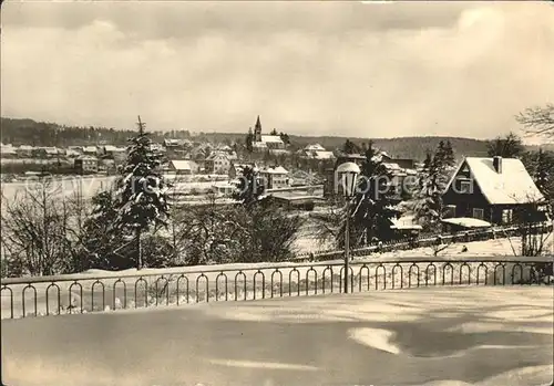 Friedrichsbrunn Harz Ortsansicht Kat. Friedrichsbrunn