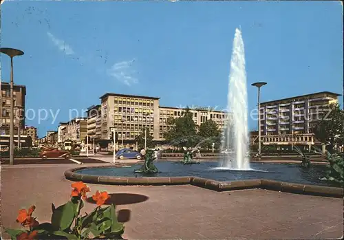 Mannheim Planken Springbrunnen Kat. Mannheim