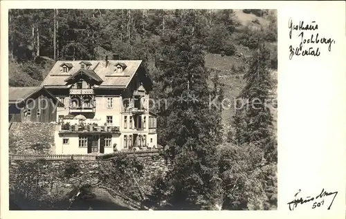 Jochberg Gasthaus Zillertal Kat. Jochberg