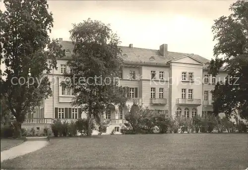 Heiligendamm Ostseebad Sanatorium fuer Werktaetige Haus Glueck auf Kat. Bad Doberan