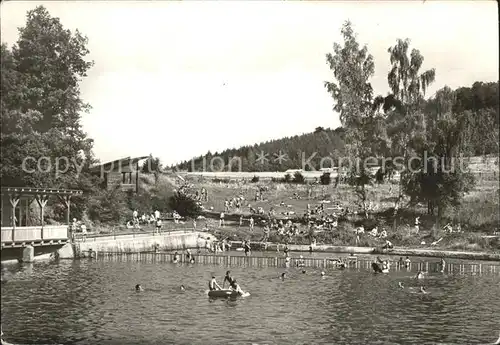 Altenbrak Harz Waldbergbad Schwimmbad Kat. Altenbrak