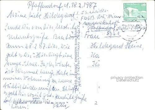 Pfaffendorf Koenigstein FDGB Erholungsheim Margaretenhof / Koenigstein Saechsische Schweiz /Saechsische Schweiz-Osterzgebirge LKR