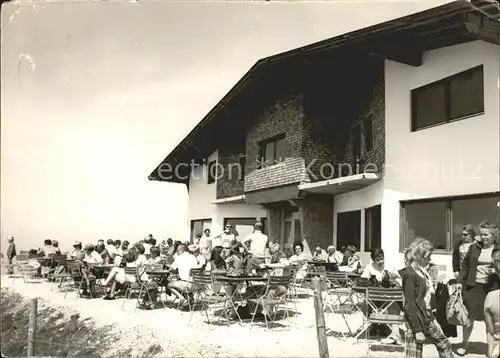 Soell Gipfelhaus Hohe Salve Bergrestaurant Terrasse Kat. Soell