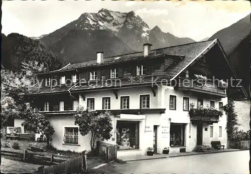 Mayrhofen Zillertal Haus Bergland Pension Kat. Mayrhofen