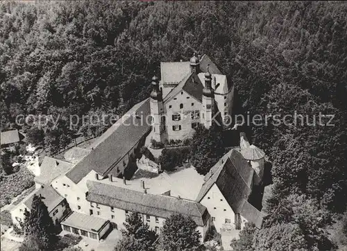 Tittling Pension Schloss Englburg Fliegeraufnahme Kat. Tittling