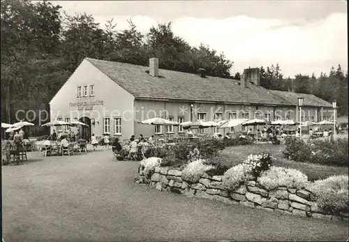 Friedrichsbrunn Harz FDGB Verpflegungsstaette Dillge Heilklimatischer Kurort Kat. Friedrichsbrunn