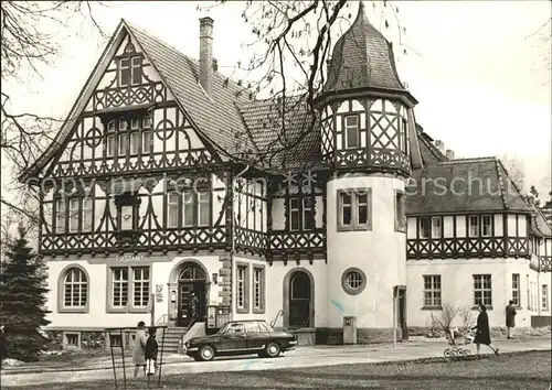 Bad Liebenstein Postamt Fachwerkhaus Kat. Bad Liebenstein