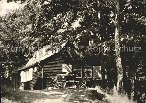 Kirchberg Sachsen HO Gaststaette Anton Guenther Berghaus Kat. Kirchberg Sachsen