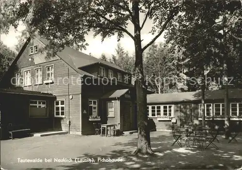 Tautewalde Pichobaude Berggasthof Kat. Wilthen