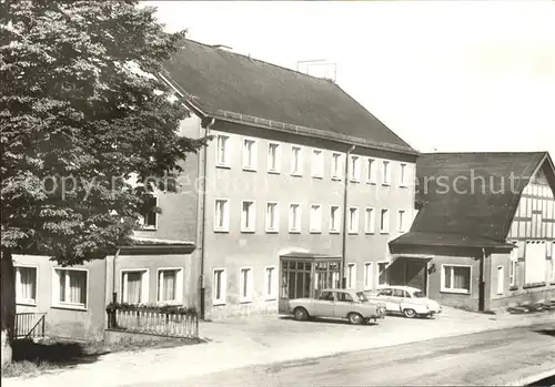 Nassau Erzgebirge Ferienheim der Handwerkskammer Potsdam Kat. Frauenstein Sachsen