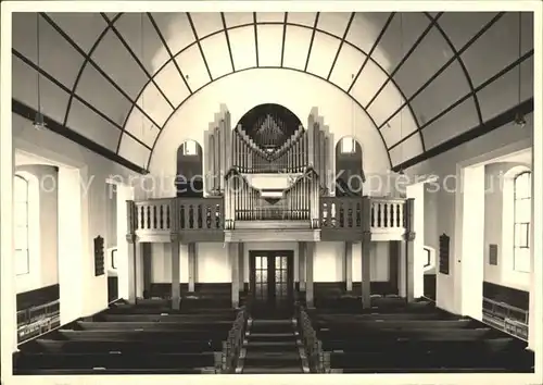 Bad Woerishofen Inneres der Kirche Orgel Kat. Bad Woerishofen