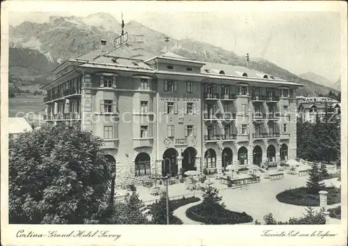 Cortina d Ampezzo Grand Hotel Savoy Kat. Cortina d Ampezzo