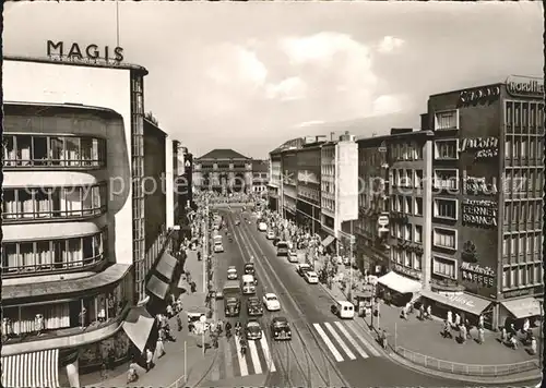 Hannover Bahnhofstrasse mit Bahnhof Kat. Hannover