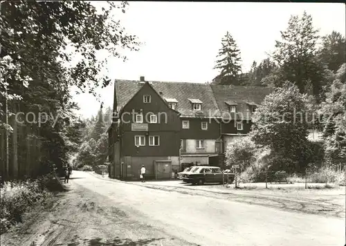 Krippen Bad Schandau Betriebsferienheim Forstmuehle im Krippengrund Kat. Bad Schandau