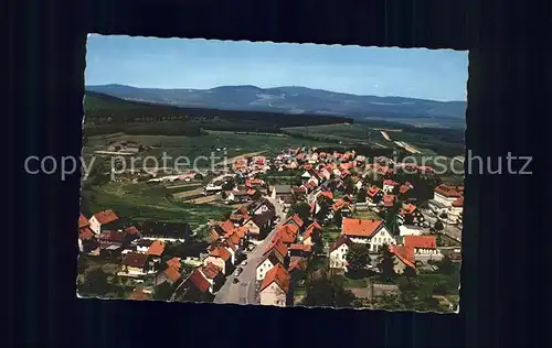 Hohegeiss Harz Fliegeraufnahme Heilklimatischer Hoehenluftkurort Kat. Braunlage