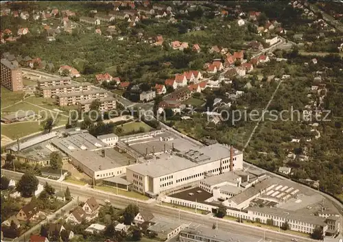 Lurup Norddeutsche Schleifmittel Industrie Christiansen & Co Fliegeraufnahme Kat. Hamburg