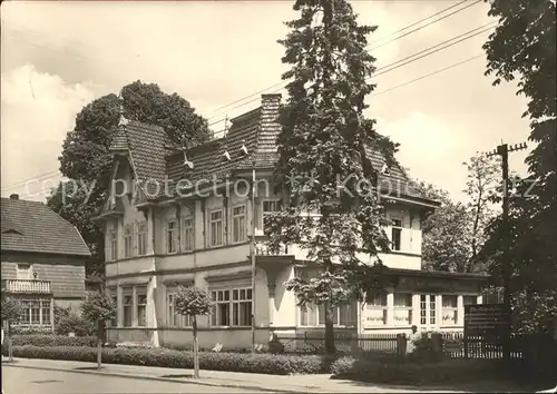 Bad Tennstedt Kurhaus erbaut 1899 Kat. Bad Tennstedt