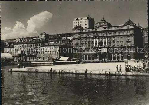 Rijeka Partie am Hafen Kat. Rijeka