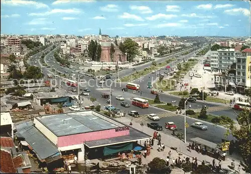 Istanbul Constantinopel Aksaray Vatan ve Millet caddeleri Kat. Istanbul
