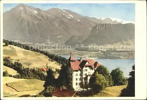 Goldiwil Hotel Jungfrau Thunersee Alpenpanorama Kat. Goldiwil