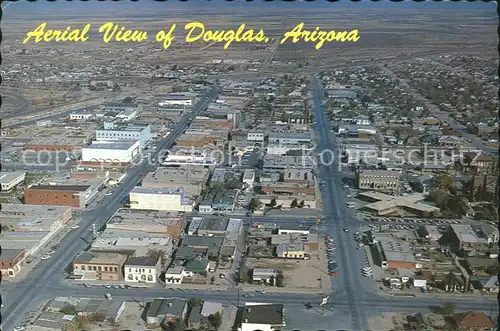 Douglas Arizona Aerial view Kat. Douglas