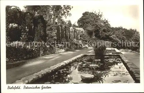 Bielefeld Botanischer Garten Kat. Bielefeld