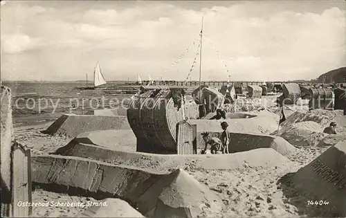 Scharbeutz Ostseebad Strandpartie Kat. Scharbeutz