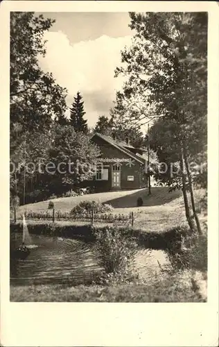 Brotterode Waldschloesschen Gehege Kat. Brotterode