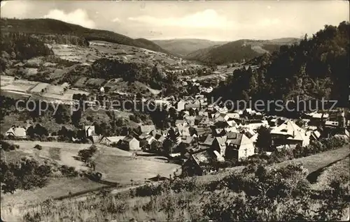 Pappenheim Thueringen Panorama Kat. Floh Seligenthal