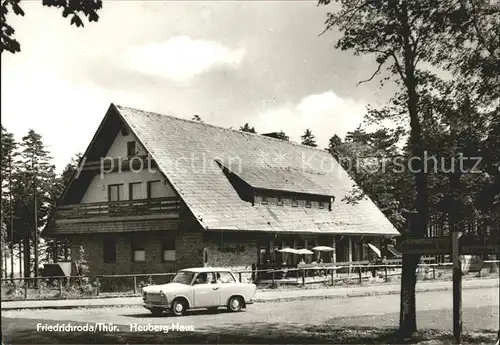 Friedrichroda Heuberghaus Trabi Kat. Friedrichroda