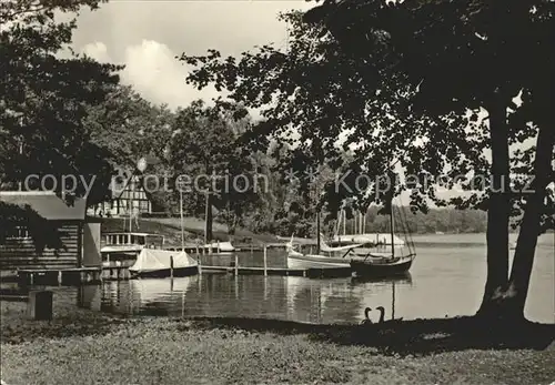 Bad Saarow Pieskow am Scharmuetzelsee Seglerheim  Kat. Bad Saarow