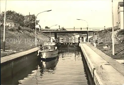 Fuerstenberg Havel Schleuse Kat. Fuerstenberg