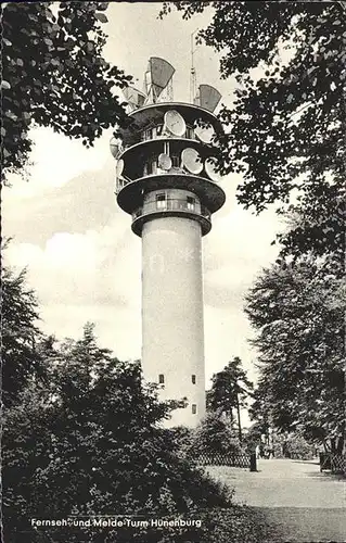 Huenenburg Fernsehturm Meldeturm Ausflugsort Teutoburger Wald Kat. Melle
