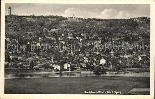 Radebeul Partie an der Loessnitz Kat. Radebeul